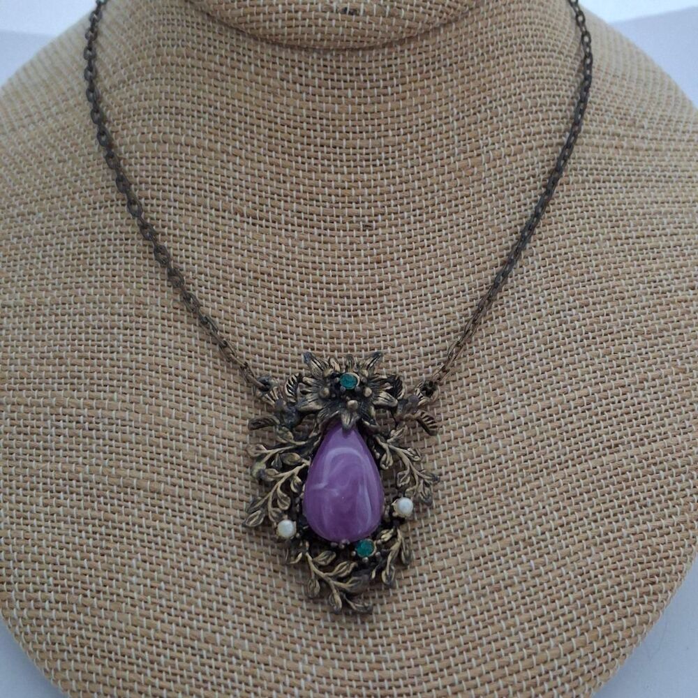 Vintage-american Women's Purple Jewellery